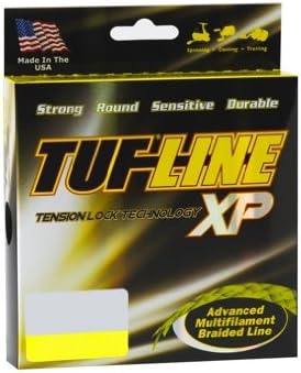 Tuf-Line XP 300-Yard Braided Fishing Line (Yellow, 15-Pound)