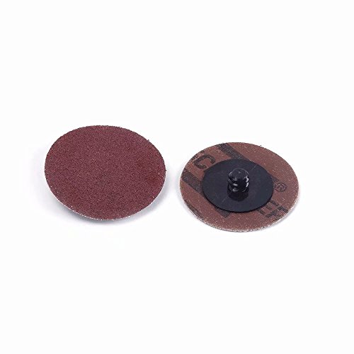 50Pcs 2 Inch 320 Grit Roll Lock Grinding Discs Abrasives Tool for Motorcycles, Bicycle Parts,Stainless Steel Utensils Products Metal Processing Polishing