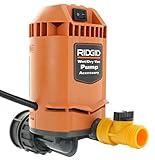 Ridgid VP2000 Genuine OEM 5/8 Inch Quick Connect Pump Accessory for Wet / Dry Vacuums