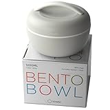 Bento Box Lunch Bowl + Salad Container for Adults, Women, Teens. Grey, Large