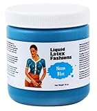 Ammonia Free Liquid Latex Body Paint - 32oz Neon Blue