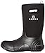 ROPER Kids Boys Barnyard Pull On Casual Boots Mid Calf - Black