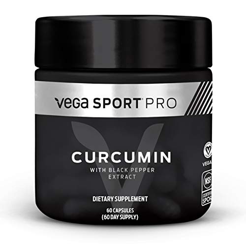 Vega Sport Pro Supplements, Curcumin (60 Capsules) NSF Certified