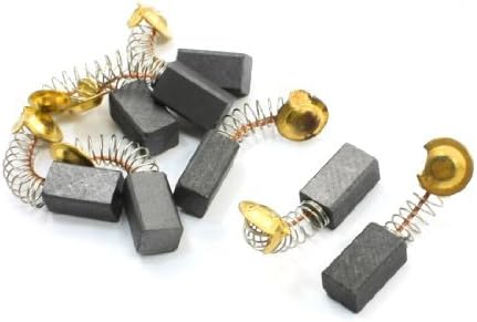 EbuyChX 8 PCS Motor Carbon Brushes 13mm x 7mm x 6mm para sa Hitachi Anggulo Grinder