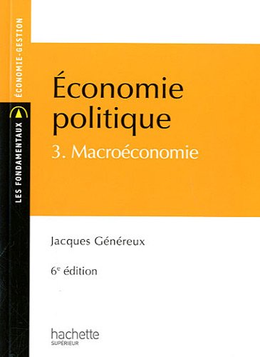 economie politique 3 by (Paperback)
