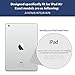 ROARTZ iPad Air Case, Rose Gold Slim Fit Smart Rubber Coated Folio Case Hard Shell Cover Light-Weight Auto Wake/Sleep for Apple iPad Air 1st Generation Model A1474/A1475/A1476 Retina Display