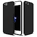 iPhone 7 Plus Case,Roybens [Skin-Friendly Series] Hybrid Rugged [Ultra Shockproof] Carbon Fiber Armor with [Ultra Smooth Texture] Back Cover for iPhone 7 Plus - Jet Black