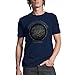 Game of Thrones GOT Winter is Coming Circle Mens Navy T-Shirt XL