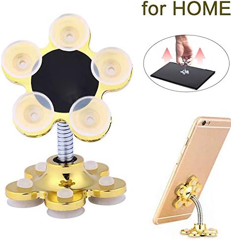 Magic Suction Cup Car Phone Holder Bracket Car Phone Holder 360 Universal Phone Holder Multi-Angle Desktop Ultra-Stable Magic Sucker