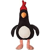 AURORA Feathers Mcgraw, Wallace and Gromit, Eco-friendly soft toy, Black & White