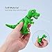 Gizmovine Dinosaur Baby Bath Toys for Toddlers, 12 Pack Bathtub Toys for Boys and Girls, Safe Dinosaur Figures Playset Water Squirts Toys for Bathtub with Bath Toy Organizer