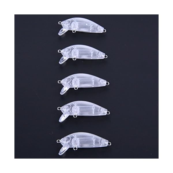 Aorace-20PcsLot-5cm-3g-Fishing-Lure-Blank-Crankbait-Unpainted-Hard-fish-lures-baits-Kit-Minnow-Lure-Bodies-Fishing-Tackle