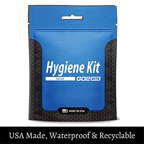 Go2Kits Hygiene Toiletry PPE Kits for Travel, Business, Charity Made in USA (1 Pack) - Image 2