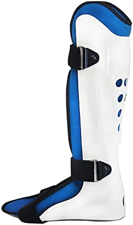 TSAR003 Walking Boot Ankle Fracture Protector, For Sports Injury Recovery Or Post-Surgery Rehabilitation, Professional Medical Equipment, Blue White,Rightfoot,S