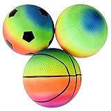 Rhode Island Novelty 6 Inch Rainbow Sports Vinyl