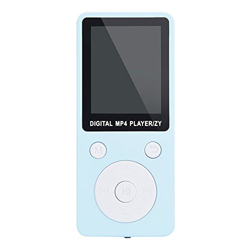 Fenleo MP3/MP4 Music Player, Portable Audio Player with Photo Viewer, FM Radio, Built-in Microphone, Voice Recorder, E-book, 1.8â€™â€™ Screen, 32G TF Card Support(not included) with Headphone & Data Cable
