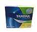 Tampax Cardboard Applicator Tampons ~ 40 count ~ Regular & Super