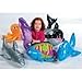 Fun Express Large Under The Sea Inflatables Party Favors and Decor, Includes a Whale, Dolphin, Octopus, Shark, Rainbow Fish, and Sea Horse - VBS Vacation Bible School Supplies/Decor 6 Pieces