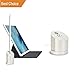 DYTesa Apple Pencil Charger,Charger Docking, Charging Stand Built-In USB Charging Cable Silver