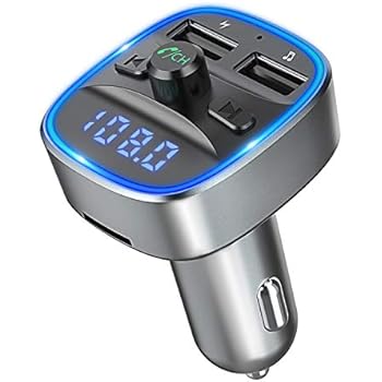 Amazon.com: Bluetooth FM Transmitter, Vproof in-Car Wireless Radio