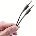 Digital Audio Cable See Me Here Audio Cable for Headphones, iPhone,iPod,Home/Car Stereos and More