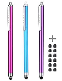 Lápices capacitivos para pantallas táctiles, iPad, iPhone, Kindle Fire