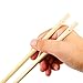 FAFAAWFF Individually Wrapped 10 Pairs 15 Inches Bamboo Chopsticks for Cooking and Hot Pot