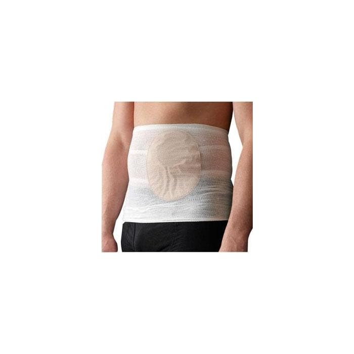 Corsinel StomaSafe Classic (Pack of 3) Ostomy/Hernia Light Support (White, S (31.5-39.5in) by TYTEX