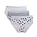 Feathers Girls Cherry print Tagless Briefs Underwear Super Soft Panties 3-Pack