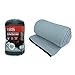 OSAGE RIVER Sleeping Bag Liner, Microfiber Fleece Travel Sheet Sleep Sack for Camping Travel Backpacking, Lightweight Zippered Sleeping Bag Inner Liner, Adults & Kids, Grey