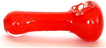 Heirloom Quality 3.5" Glass Pipe (Red)