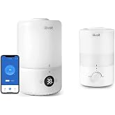 LEVOIT Humidifiers for Bedroom Large Room, 3L Cool Mist Top Fill Oil Diffuser &amp; LEVOIT Smart Cool Mist Humidifiers for Bedroom, Top Fill Essential Oil Diffuser with Sensor