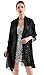 Alivila.Y Fashion Womens Chiffon Scarf Wrap Bridal Wedding Scarves Shawl for Bridesmaid-Black Chiffon