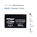 ExpertPower® 12V 7.2AH Sealed Lead Acid (SLA) Rechargeable Battery for Security Alarm System With F2 Terminals || EXP1272