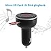 Bluetooth Radio Transmitter, Paxcess Wireless In-Car Bluetooth FM Transmitter Radio Adapter Hands-free Car Kit with Dual USB Car Charger, TF Card Slot for All Smartphone Audio Players