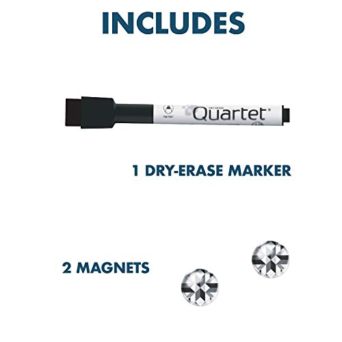 Quartet Dry Erase Calendar Board, Whiteboard / Whiteboard, 16