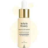 Kehyla Beauty™ Miracle Lift Serum — Peptide Complex + Hyaluronic Acid & Niacinamide (Vitamin B3) — Hydrating, Firming & Smoothing Face Serum for Mature Skin – Vegan, Hypoallergenic, 30ml