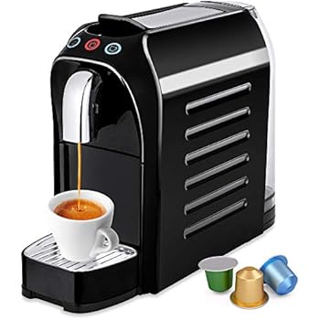 Best Choice Products Automatic Programmable Espresso Single-Serve Coffee Maker Machine w/Interchangeable Side Panels, Nespresso Pod Compatibility, 2 Brewer Settings, Energy Efficiency Mode