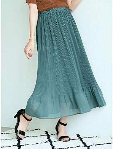 Amazon アースミュージック エコロジー シアー消しプリーツスカート ドットブラック F スカート 通販