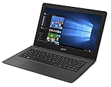 Acer Aspire One 11 AO1-131-C7U3 - Portátil de 11.6' (Intel Celeron N3050, 2 GB de RAM, SSD de 32 GB, Windows 10 Home), gris mineral -Teclado QWERTY Español