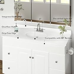 Design House 586214 Cultured Marble Vanity