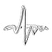 QIAMNI 925 Sterling Silver Heart Beat Electrocardiogram Wave Ring Christmas Women Girls Birthday Gift
