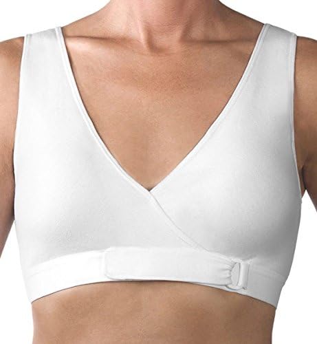 Fresh Comfort Easy Open Front Close Bra, XXL, White