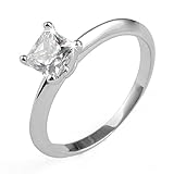 Aiyaya 1Carat Cut CZ Solitaire Bridal Ring Sz9