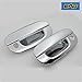 E-Autogrilles Triple Chrome Plated ABS 2 Door Handle Cover with Passenger Key Hole for 94-01 Dodge Ram 1500 / 94-02 Dodge Ram 2500/3500 ( 64-0200 )