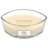 Woodwick Ellipse Scented Candle, Vanilla Bean, 16oz