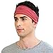 KOOSHOO ORGANIC MEN'S HEADBAND in MARSALA RED by Twist Headband for Men Ethically made from Breathable, Sweat-Wicking Organic Cotton | Functional & Fashionable Headband for Yoga and Sports