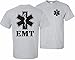 Patriot Apparel EMT EMS Paramedic Emergency Medical Technician Nurse Tee T-Shirt Short Sleeve (Small, Sport Grey)