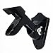 Winbee Heavy Duty Flag Pole Bracket, Strong Weather Resistant 1 Inch Pole Mount Displays Flag, Premium Quality Aluminum Best Flag Pole Holder (Black)