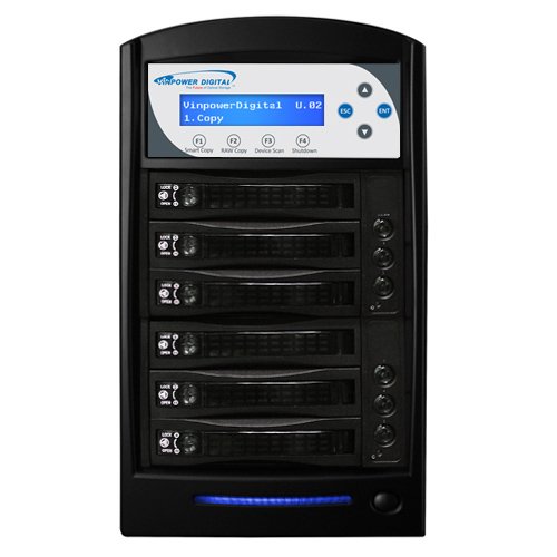 Vinpower Digital Inc. HDDShark Turbo 1 to 5 Standalone SATA Hard Drive (HDDSharkTB-5T-BK)